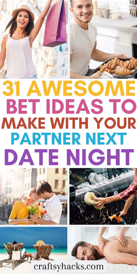 fun bets to make with boyfriend